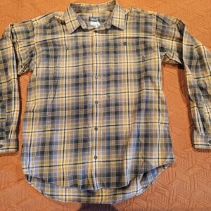 Patagonia Plaid Button Down Size XL